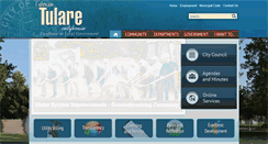Desktop Screenshot of ci.tulare.ca.us